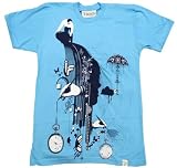 Golden Diagram S/S Guys T-shirt in Aqua by Imaginary Foundation