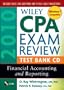 Wiley CPA Exam Review 2010 Test Bank CD: Financial Accounting and Reporting