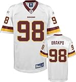 Brian Orakpo White Reebok NFL Replica Washington Redskins