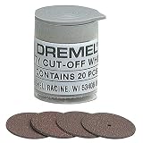 Buy 5 Pack Dremel 420 15 16 diameter 0.040 thick Heavy Duty Emery Cut-Off Wheels for... by Dremel