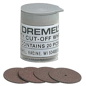 Buy 5 Pack Dremel 420 15 16 diameter 0.040 thick Heavy Duty Emery Cut-Off Wheels for... by Dremel now!