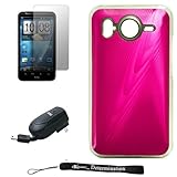 Premium Metallic Pink Design Cover / Snap On Crystal Protective Hard Case f ....