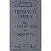 The Primitive Edge of Experience (Maresfield Library)