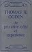 The Primitive Edge of Experience (Maresfield Library)