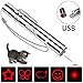 M JJYPET Interactive Cat Toys,Rechargeable 3 in 1 Cat Dog Kitten Light Toy