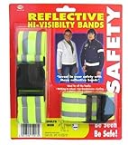 Silver Bullet Trading Running Jogging Cycling Reflective Hi Vis High Visibility Safety Belt & Armband