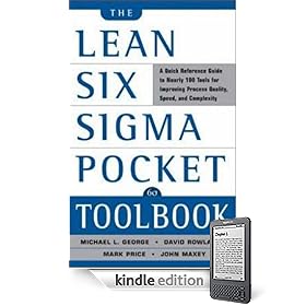 The Lean Six Sigma Pocket Toolbook: A Quick Reference Guide to 100 Tools for Improving Quality and Speed