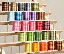 25 Spools Varigated Poly Machine Embroidery Thread