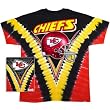 Kansas City Chiefs - Logo V-Dye Tie Dye T-Shirt