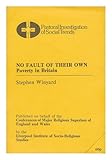 No fault of their own : poverty in Britain