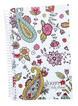 2013-2014 bloom Academic Year Daily Day Planner Fashion Organizer Agenda August 2013 Through July 2014 Hearts