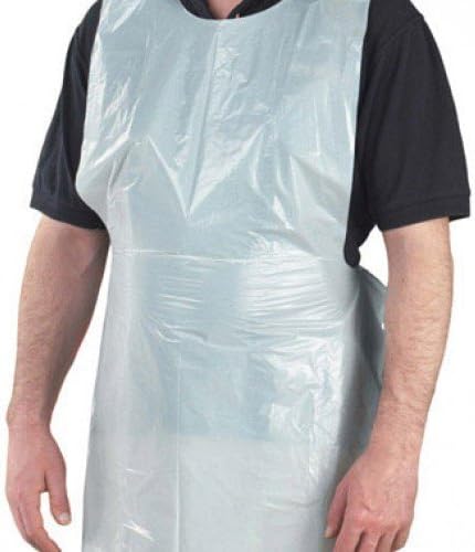 Healthgard White Disposable Polythene Aprons - Roll of 200 by Healthgard