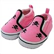 Me In Mind Girls Infant Slip On Shoes - Skulls