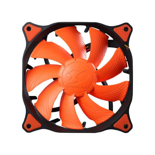 Cougar Vortex CFV14HP 140mm Hydro Dynamic Bearing PWM Case Fan (Orange)