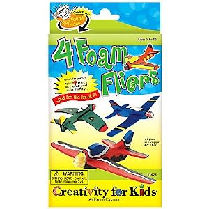Creativity for Kids Kit - 4 Foam Fliers by 