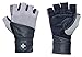 Harbinger Men's Classic Wrist Wrap Glove with Leather Palm (Pair), Medium
