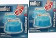 Braun Shaver Clean and Renew Refill Cartridges CCR-2 CCR2 (4 Cartridges)