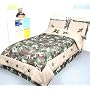 Camouflage Army Boy Twin Kids Childrens Bedding Set 4pcs
