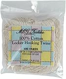 MCG Textiles Item 38592 100 Strips Locker Hooking Twine , 1-Yard