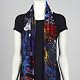 Fireworks Velvet Scarf by Neil Bottle||RF10F