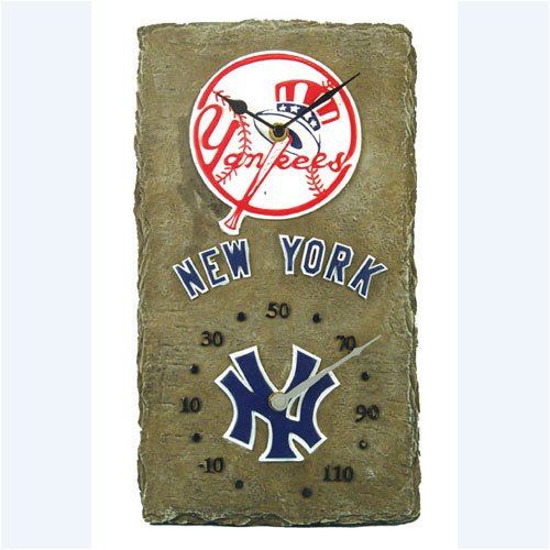 New York Yankees MLB Clock & Thermometer (18)