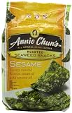 Annie Chuns Seaweed Snacks, Roasted Sesame, 0.35-Ounce Packages (Pack of 12)