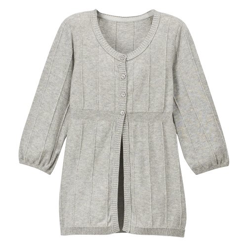 Girls' Cherokee 3/4-Sleeve Sweater - Heather Gray