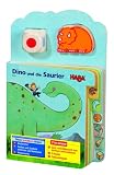 Dino und die Saurier (Rahmenpuzzle), m - Holzw&uuml;rfel u - -figur - Martina Leykamm