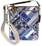 Coach Patchwork Swing Pack Messenger Bag 41462 Denim