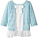 Little Lass Little Girls' 2 Piece Legging Set Rouching Sweater Knit