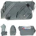ELEPHANT Schultertasche JONES BAG Messenger Schultertasche Kuriertasche DIN A 4 // GRAU