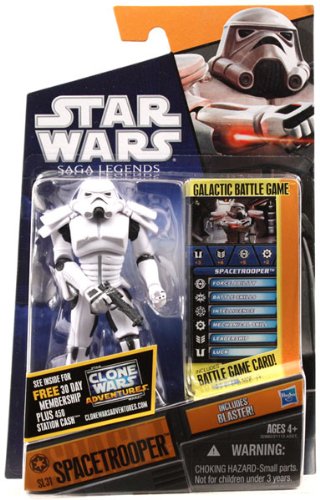 Star Wars 2011 Saga Legends Action Figure SL No. 32 Spacetrooper