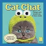 cat chat 2016 wall calendar