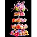 5 Tier 5mm Thick Maypole Cup Cake Wedding Party Stand by Classikool�