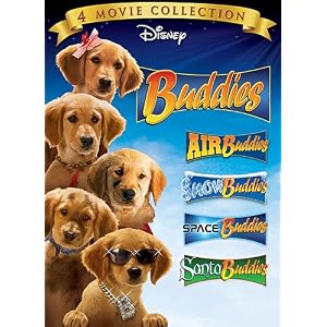 Buddies DVD 4-Pack (Air Buddies, Snow Buddies, Space Buddies, Santa Buddies)