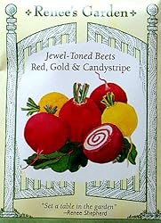 Beets Gold Red and Candystripe Seeds 450 Seeds