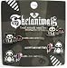 Skelanimals Kit and Pen Purple and Black Hairpins Set