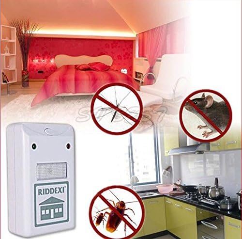 The Best Seller*electronic Ultrasonic Reject Mole Mice Rat Mouse Repellent Anti Mosquito Repeller Killer Rodent Pest Bug 611 By Chawi