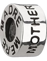 Authentic Chamilia Sterling Silver Charm "Mother" GE-11