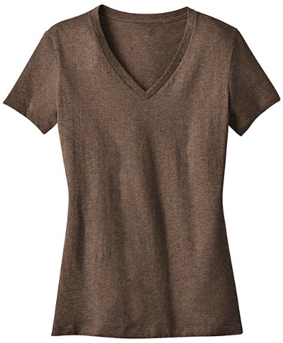 District Made Ladies Perfect Weight V-Neck Tee Shirt