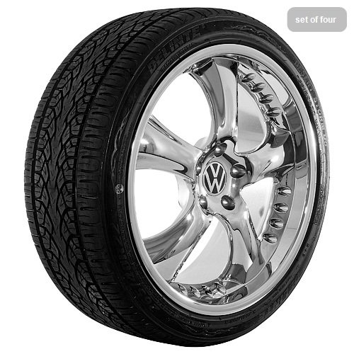 22 Inch silver 145 Series Wheels Rims and Tires 