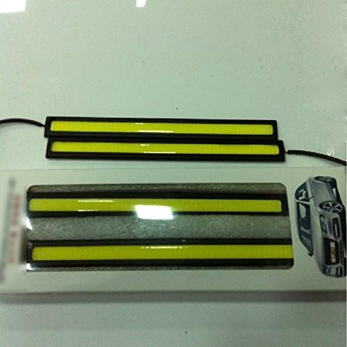HuntGold 12V 10W Car Auto LED COB DRL Driving Daytime Running Lamp Ultra Bright Fog Light