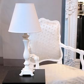 Simply Shabby Chic® Resin Candlestick Table Lamp - Small