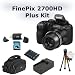 Fujifilm FinePix 2700HD 12.2 MP Digital Camera with SSE Package: Includes - FinePix 2700HD Digital Camera, 32 GB Memory Card, Battery, Charger, Card Reader, Tripod, Cleaning Kit, LCD Lens Protector and a Case