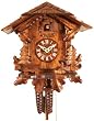 German Black Forest Chalet Cuckoo Clock - Chalet & Trees German Black Forest Chalet Cuckoo Clock - Chalet & Trees