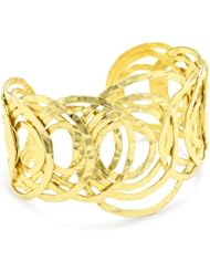 Sibilia 24K Gold Plated Amanda Cuff Bracelet