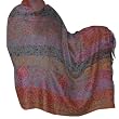 Handmade Shawl Jamawar Wool Wrap 80 x 40 inches (jmwr752)