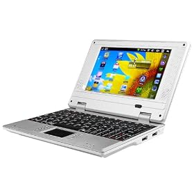 NEW NB709A 7-Inch Notebook Laptop, 7" WIFI Android 2.2 4GB HD Mini Netbook (White): Electronics