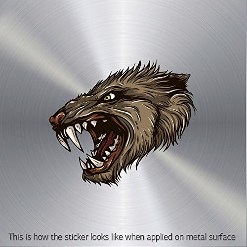 Hobby Stickers Monster Creature Durable Motorbike Speciality waterproof Sai (10 X 8.62 In)
