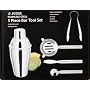 Judge stainless steel 5 piece cocktail bar set